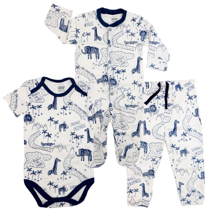 شلوار بند دار اسپرت mamas & papas طرح River - تصویر 4
