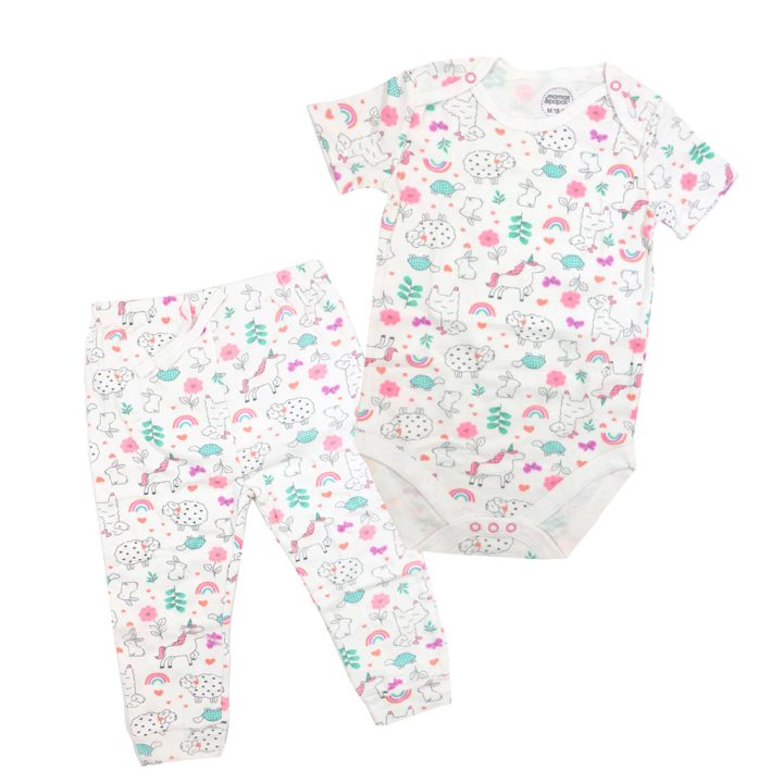 شلوار بند دار اسپرت mamas & papas طرح Lamb - تصویر 3