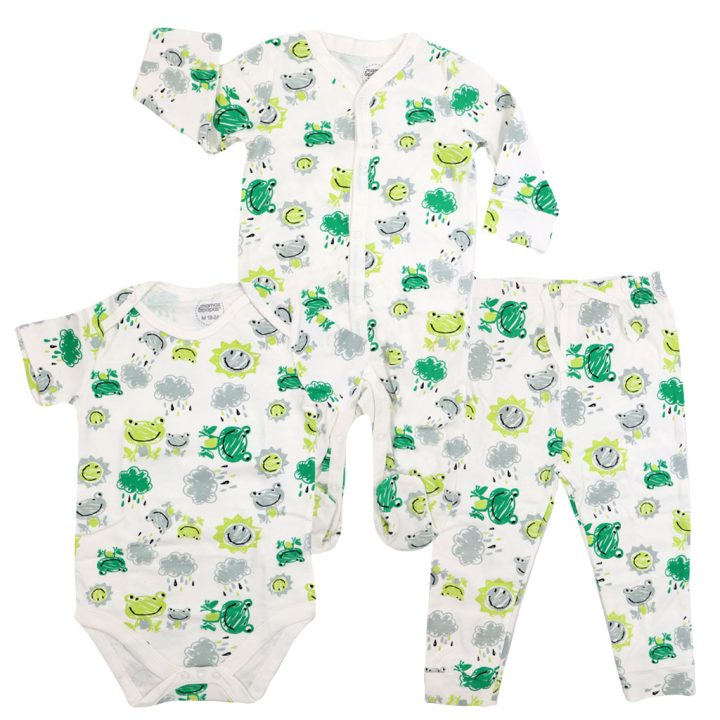 شلوار بند دار اسپرت mamas & papas طرح Frog - تصویر 4