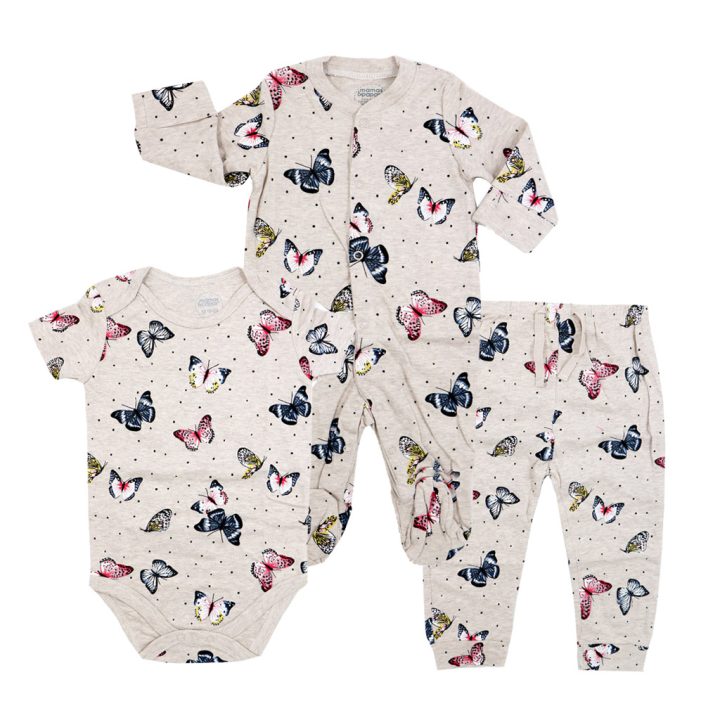 شلوار بند دار دخترانه mamas & papas طرح The butterfly - تصویر 4