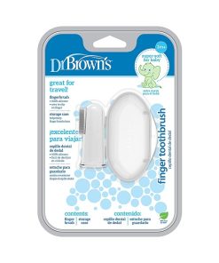 مسواک انگشتی و ماساژور لثه دکتر براون Dr.brown's