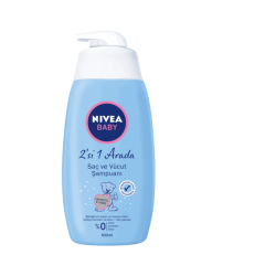 شامپو بچه سر و بدن نیوا مدل protect and cares حجم 500 میل NIVEA
