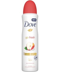 اسپری ضد تعریق زنانه DOVE مدل go fresh‏ با رایحه سیب حجم 250 میل