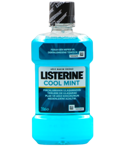 دهانشویه لیسترین مدل cool mint blue حجم 250ml