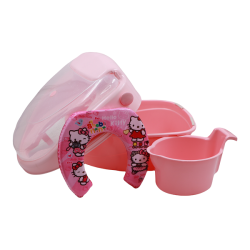 توالت آموزشی سه کاره شبلی نی نی Shebli nini طرح HELLO KITTY