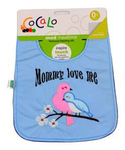 پیشبند نخی گلدوزی کوکالو (CoCaLo) طرح Mommy love me