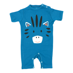 رامپر اسپرت Tida طرح zebra رنگ آبی