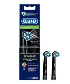 یدک مسواک برقی اورال بی Oral-b مدل Cross Action Black Edition دوتایی