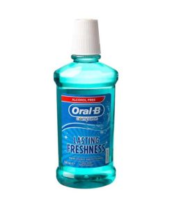 دهانشویه اورال بی Lasting freshness حجم 500 میلی لیتر