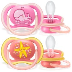 پستانک Ultra air فیلیپس اونت (Philips Avent) ارتودنسی طرح ستاره 6 تا 18 ماه