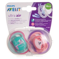 پستانک ارتودنسی فیلیپس اونت (Philips Avent) مدل Ultra air طرح زرافه +18 ماه