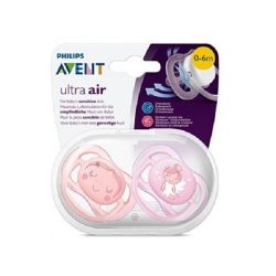 پستانک ارتودنسی فیلیپس اونت مدل Ultra air طرح فرشته 0 تا 6 ماه