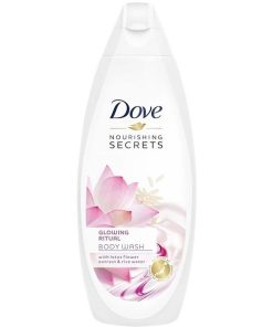 شامپو بدن داو ( DOVe ) حاوی رایحه نیلوفر آبی و آب برنج حجم 500 میل