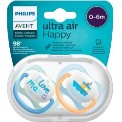 پستانک ارتودنسی فیلیپس اونت (Philips Avent) مدل Ultra air طرح کشتی
