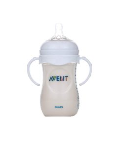 شیشه شیر نچرال فیلیپس اونت (Philips Avent) دسته دار  260 میلی لیتر