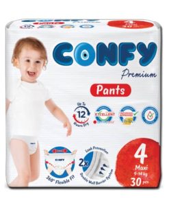 پوشک شورتی کانفی (Confy) سایز 4 بسته 30 عددی