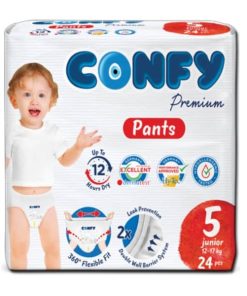 پوشک شورتی کانفی (Confy) سایز 5 بسته 24 عددی