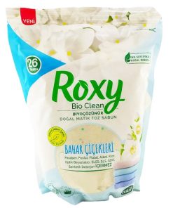 پودر صابون ماشین رکسی (Roxy) با رایحه گل همیشه بهار 800 گرم