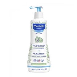 ژل شستشو ملایم سر و بدن کودک موستلا mustela حجم 500 میل