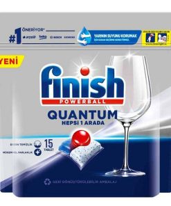 قرص ماشین ظرفشویی فینیش (finish) مدل Quantum بسته 15 عددی