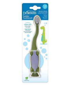 مسواک کودک دکتربراون DrBrowns طرح دایناسور 1 تا 4 سال