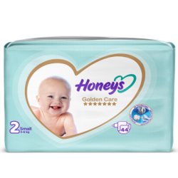 پوشک چسبی هانیز Honeys سایز 2 بسته 44 عددی