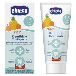 خمیردندان کودک چیکو chicco با طعم آناناس و پرتقال حجم 50 میل