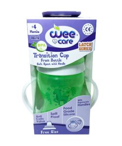 لیوان ضد قطره وی کر wee care حجم 180 میل کد C706