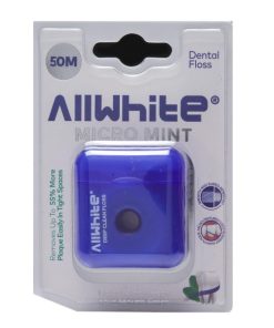 نخ دندان ال وایت AllWhite مدل Micro Mint طول 50 متری