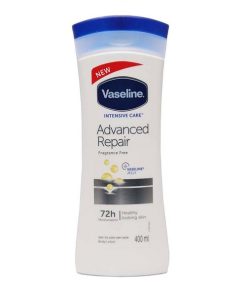 لوسیون بدن وازلین Vaseline مدل Advanced Repair حجم 400 میل