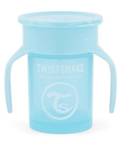 لیوان آبمیوه خوری 360 درجه تویست شیک Twistshake آبی