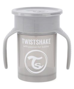 لیوان آبمیوه خوری 360 درجه تویست شیک Twistshake طوسی