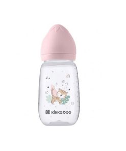 شیشه شیر 310 میل کیکابو Kikka Boo مدل Savanna Pink