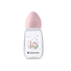 شیشه شیر 310 میل کیکابو Kikka Boo مدل Savanna Pink