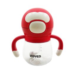 لیوان آبمیوه خوری نی دار 360 درجه رووکو Rovco کد B1024 حجم 240 میل