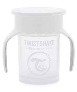 لیوان آبمیوه خوری 360 درجه تویست شیک Twistshake سفید