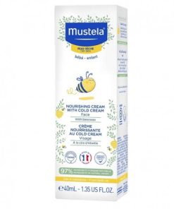 کرم تغذیه کننده صورت نوزاد موستلا mustela حجم40میل