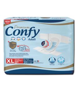 پوشک چسبی بزرگسال کانفی CONFY سایز XL بسته 20 عددی