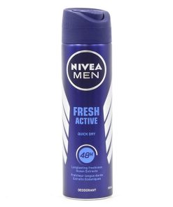 اسپری بدن مردانه نیوا nivea مدل fresh active