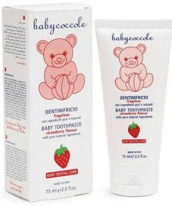 خمیردندان با طعم توت فرنگی بی بی کوکول Baby coccole