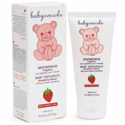 خمیردندان با طعم توت فرنگی بی بی کوکول Baby coccole