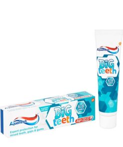 خمیردندان کودک 6 _ 8 سال آکوافرش Aquafresh مدل Big theath حجم 50 میل