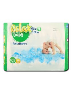 پوشک شورتی ریلکس بیبی Relax baby سایز ۴ بسته ۳۰ عددی