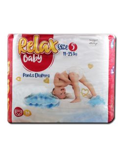 پوشک شورتی ریلکس بیبی Relax baby سایز ۵ بسته ۲۶ عددی