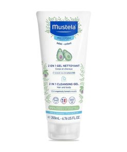 شامپو سر و بدن موستلا Mustela حجم 200 میلی لیتر