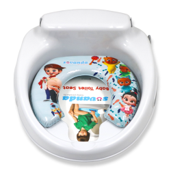 تبدیل توالت فرنگی کودک toy story طرح بچه مهندس