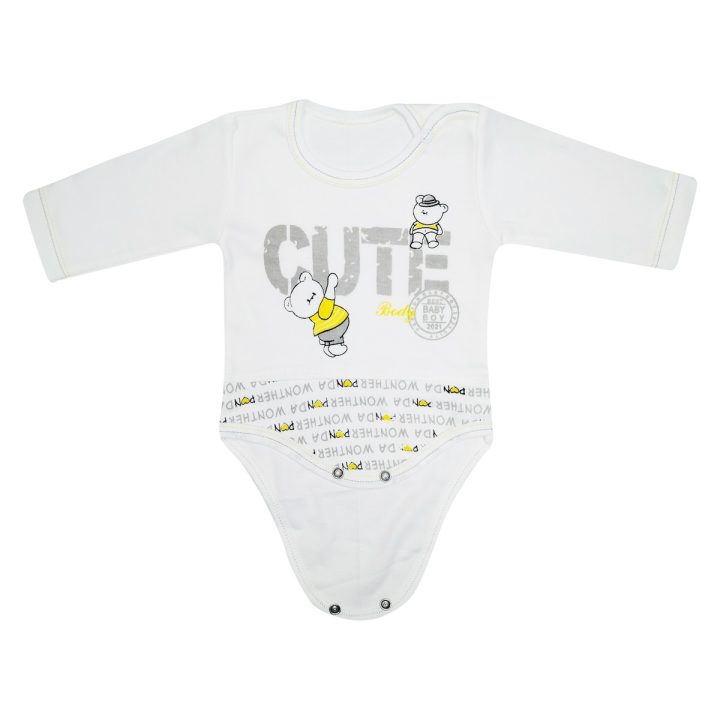 بادی آستین بلند اسپرت ژیکو (ZHEECO) طرح cute