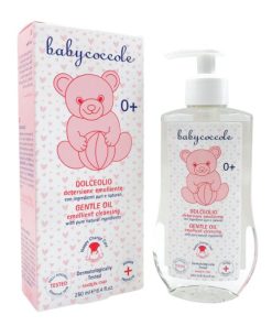 روغن پاک کننده و مرطوب کننده بی بی کوکول Babycoccole حجم 250 میلی لیتر