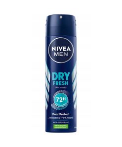 اسپری ضد تعریق بدن مردانه نیوا nivea مدل dry fresh حجم 150 میلی لیتر