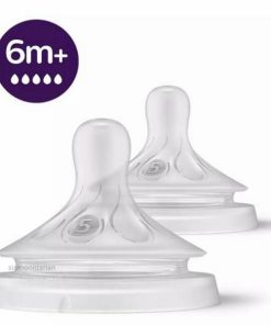 سر شیشه جدید نچرال جریان آهسته فیلیپس اونت (Philips Avent) +6 ماه (5 قطره)